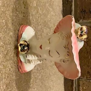 Vintage Lady Head Vase